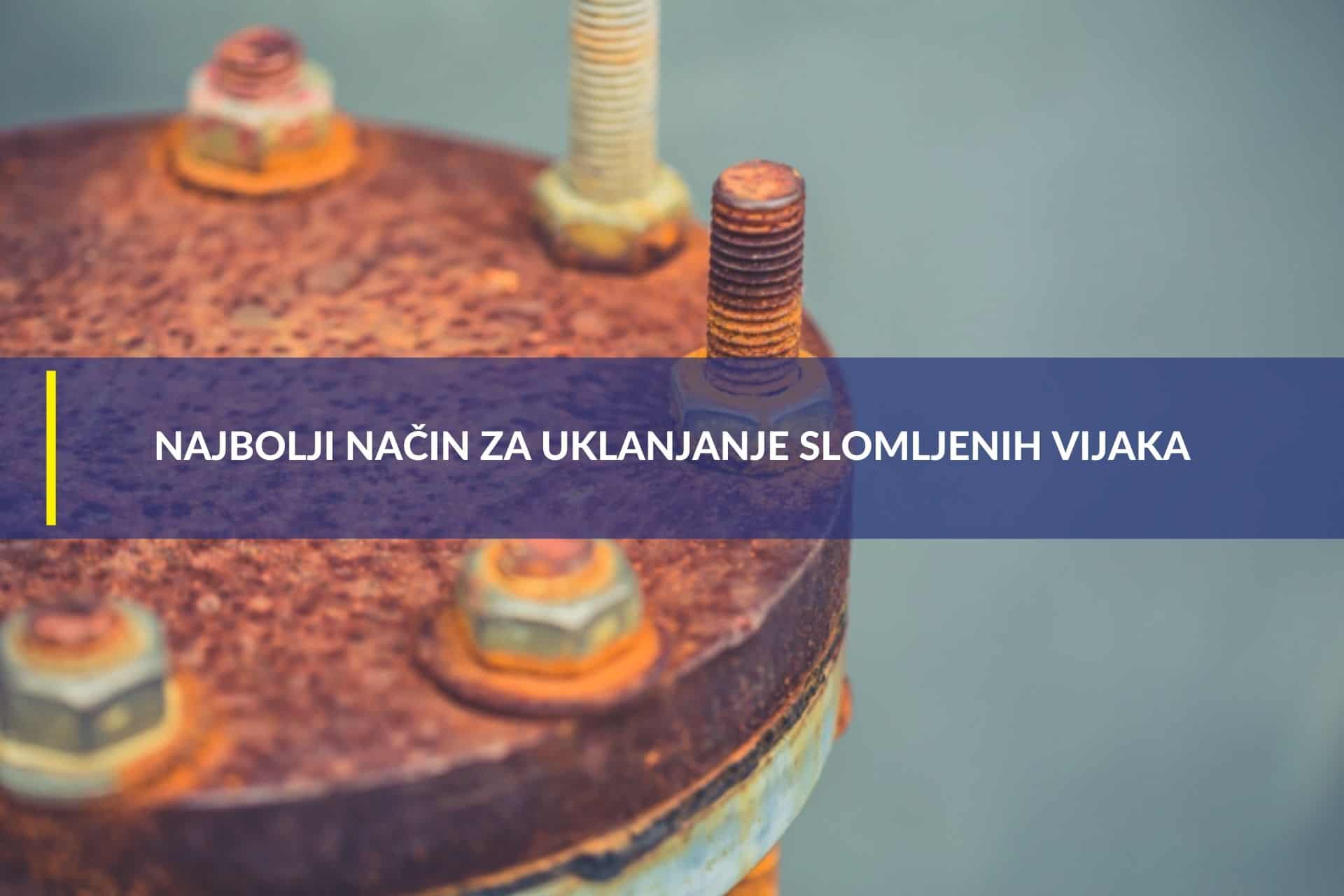 Slomljeni matice i vijci