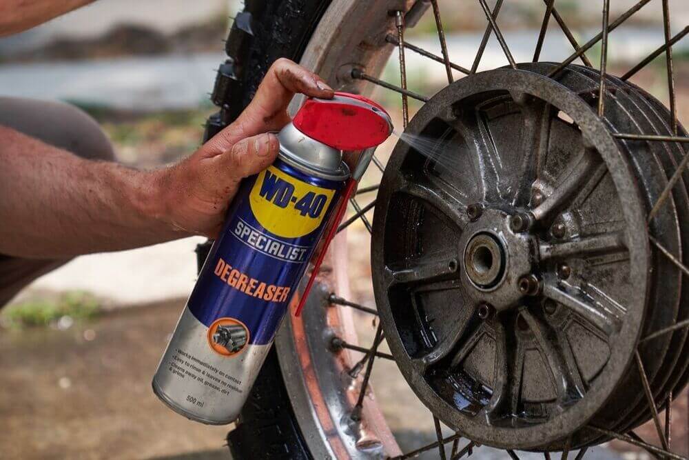 Degreaser usage