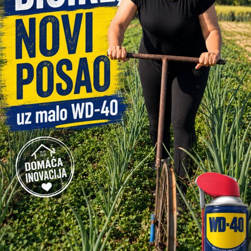 Od starog bicikla do vrtnog pomagača uz WD-40