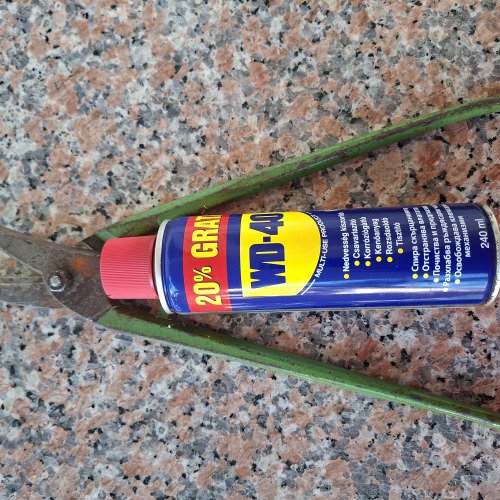 ŠKARE ZA REZANJE ČELIKA+WD-40