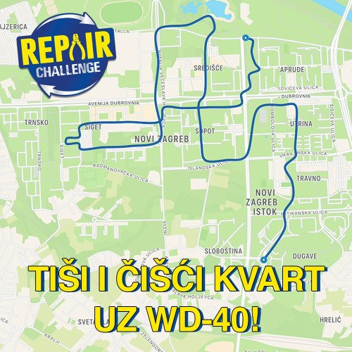 Tiši i čišći kvart uz WD-40