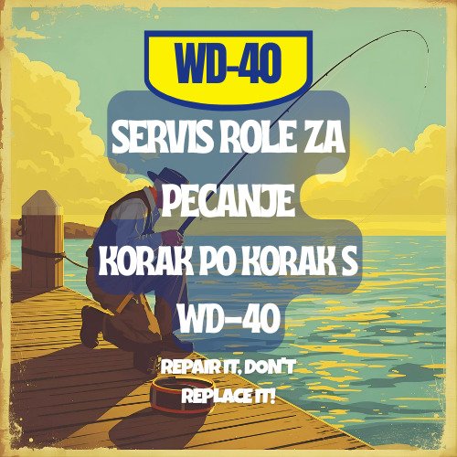 Servis Role za Pecanje – Korak po Korak s WD-40